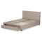 Baxton Studio Brandy Light Beige Upholstered Queen Size Storage Platform Bed 135-7318 - alternate 7
